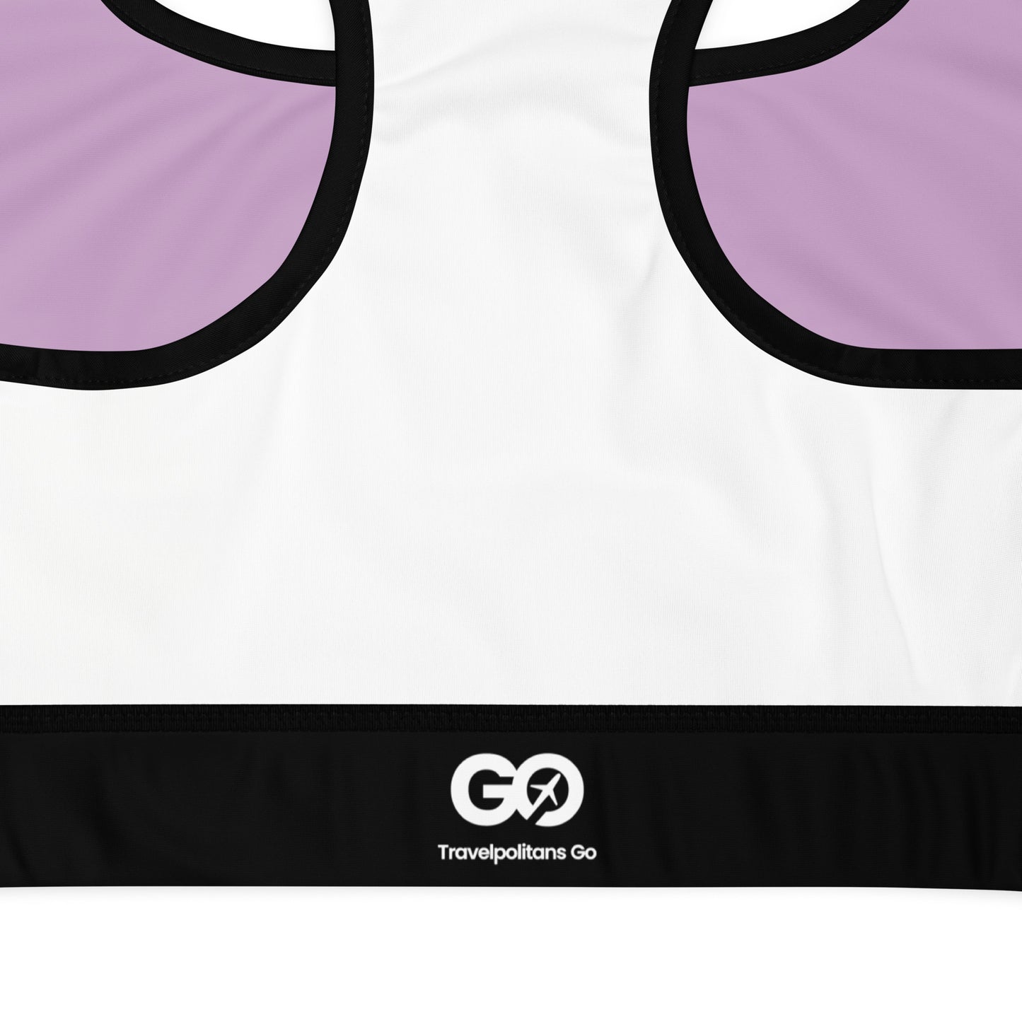 Women's Comfy Lilac Padded Sports Bra