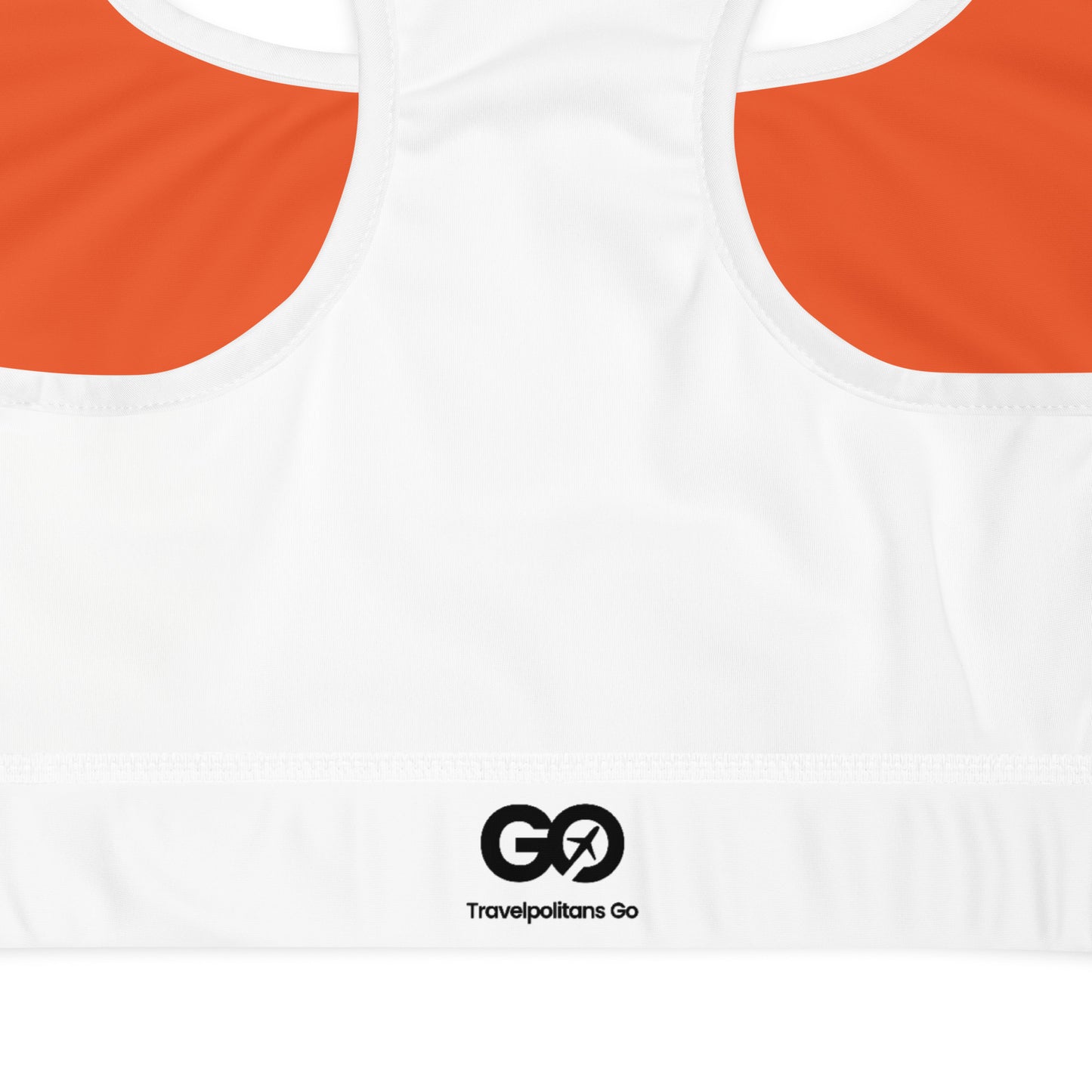 Women's Comfy Rorange Padded Sports Bra