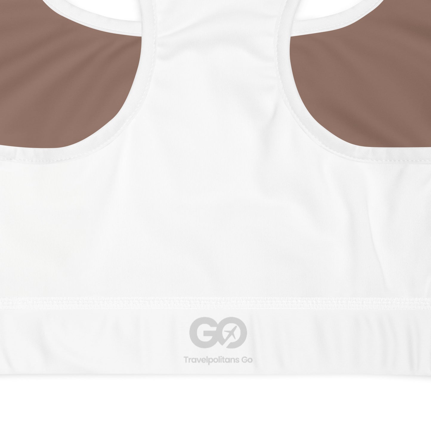Women's Comfy Raw Umber Padded Sports Bra