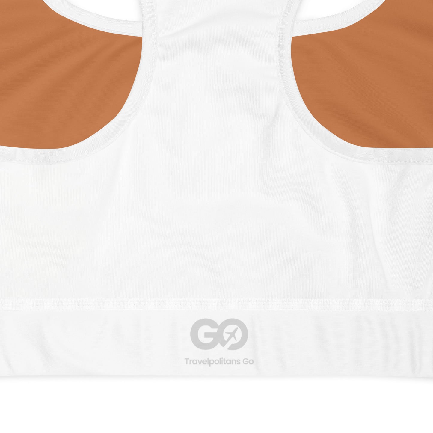 Women's Comfy Tomato Cream Padded Sports Bra