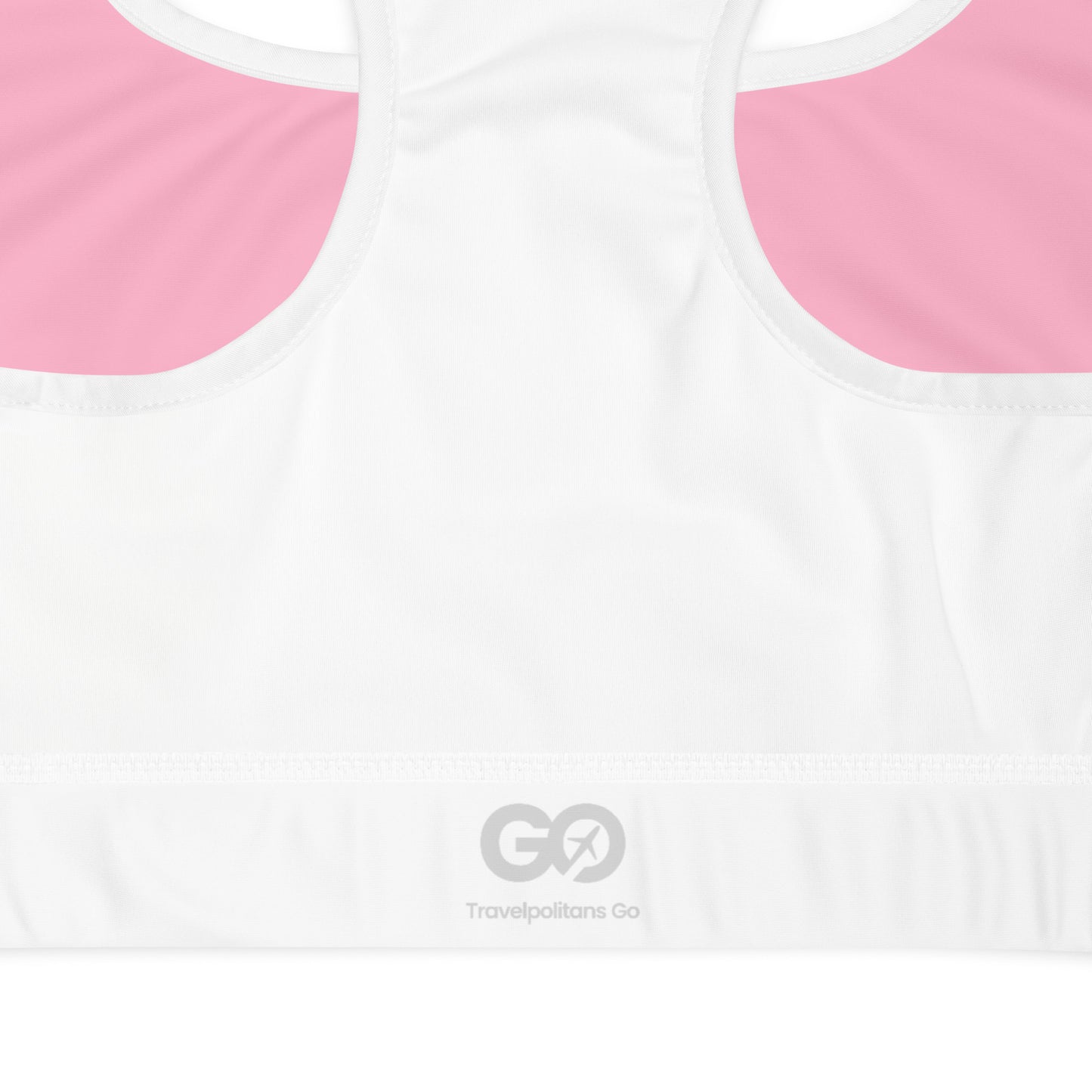 Women's Comfy Pink Padded Sports Bra