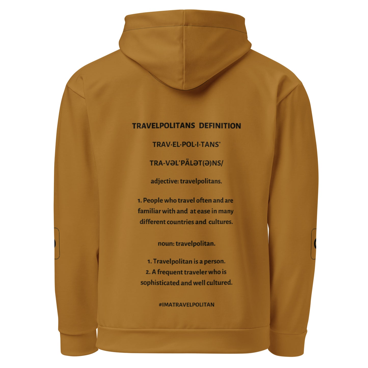 B. Brown Travelpolitans Go Hoodie
