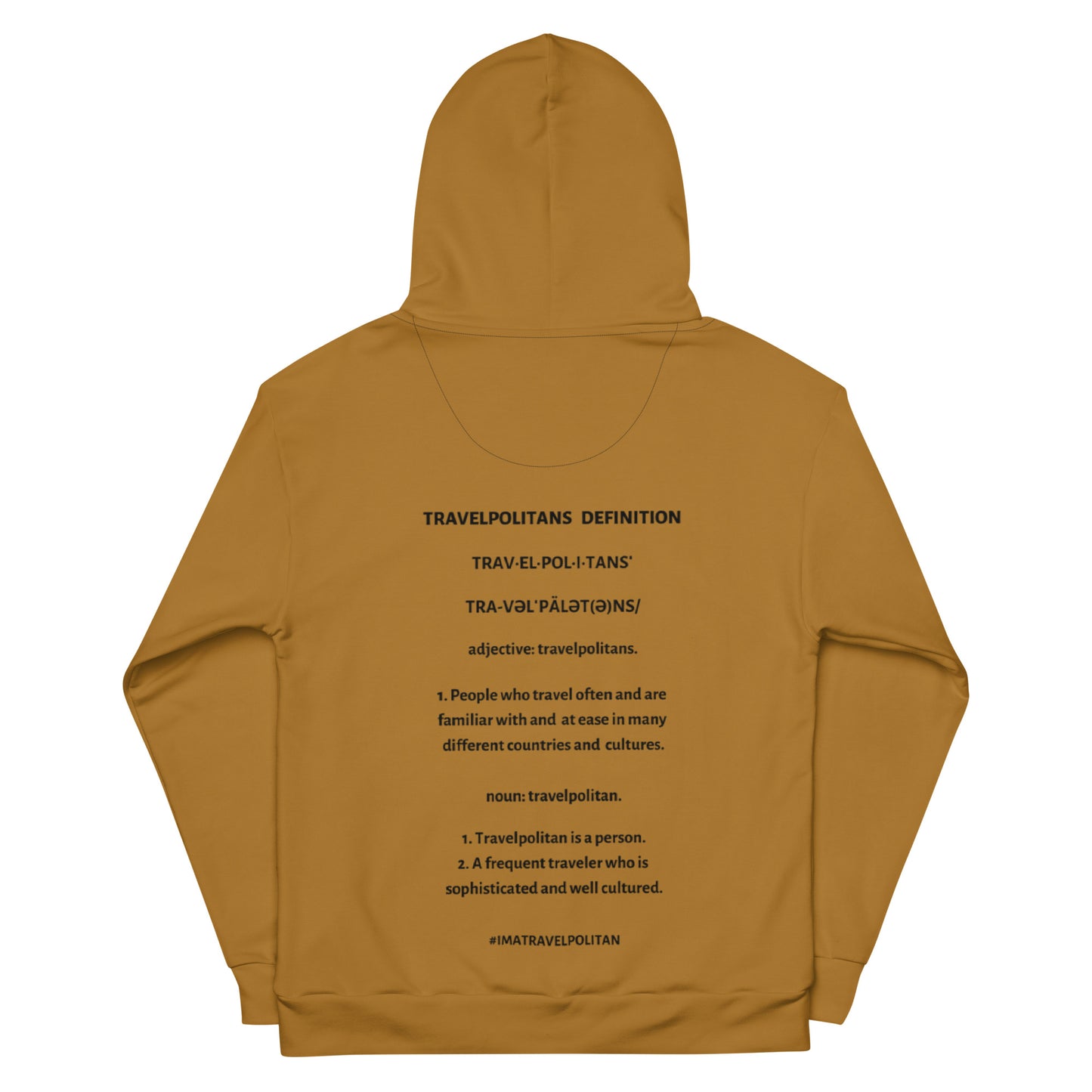B. Brown Travelpolitans Go Hoodie