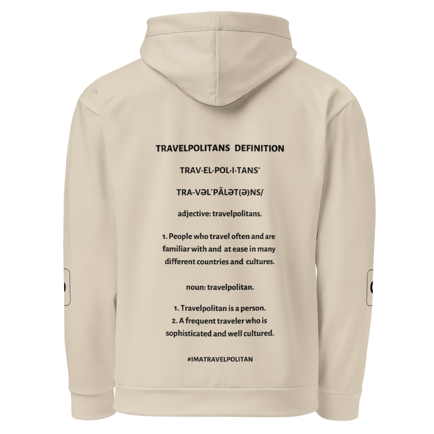 White Swan Travelpolitans Go Hoodie