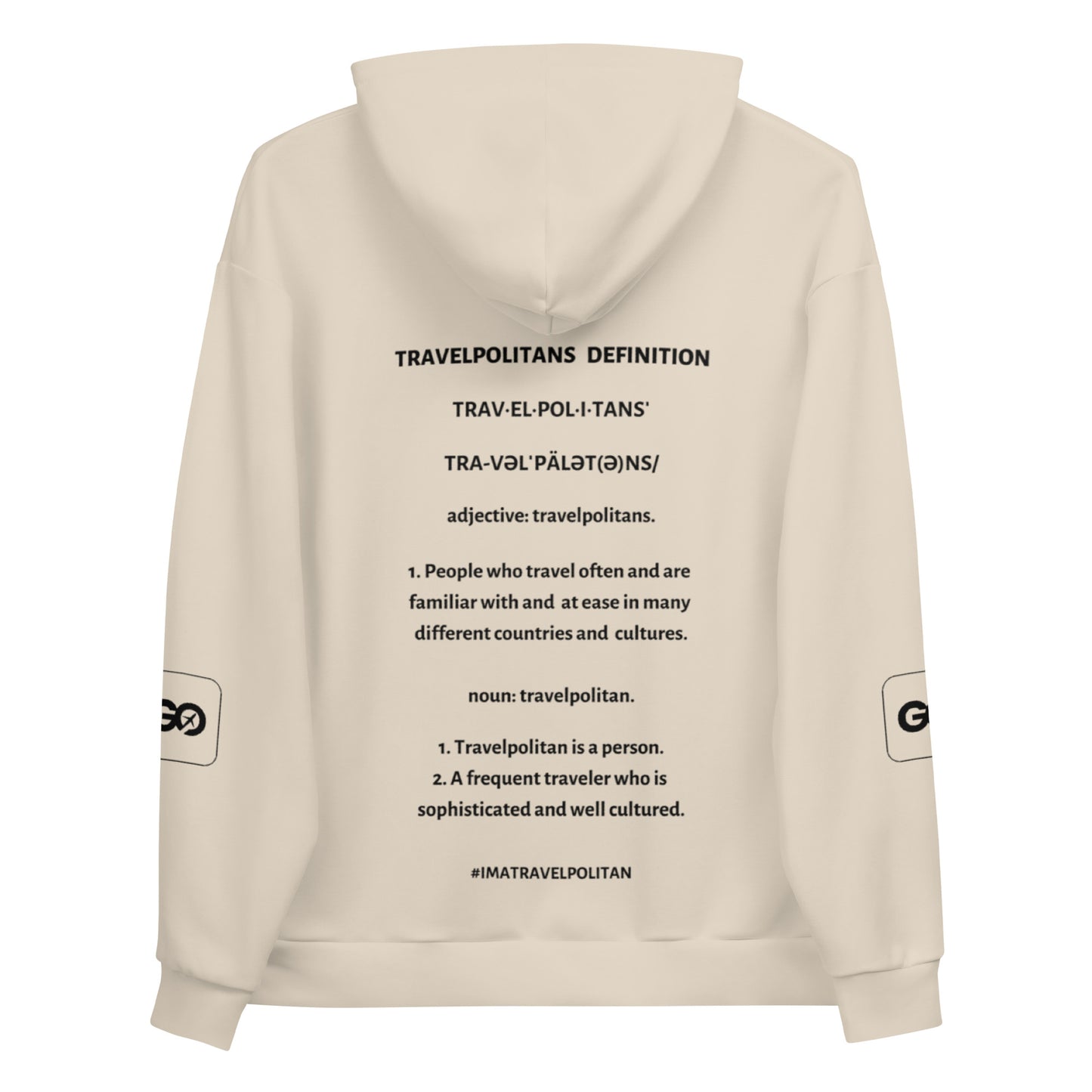 White Swan Travelpolitans Go Hoodie