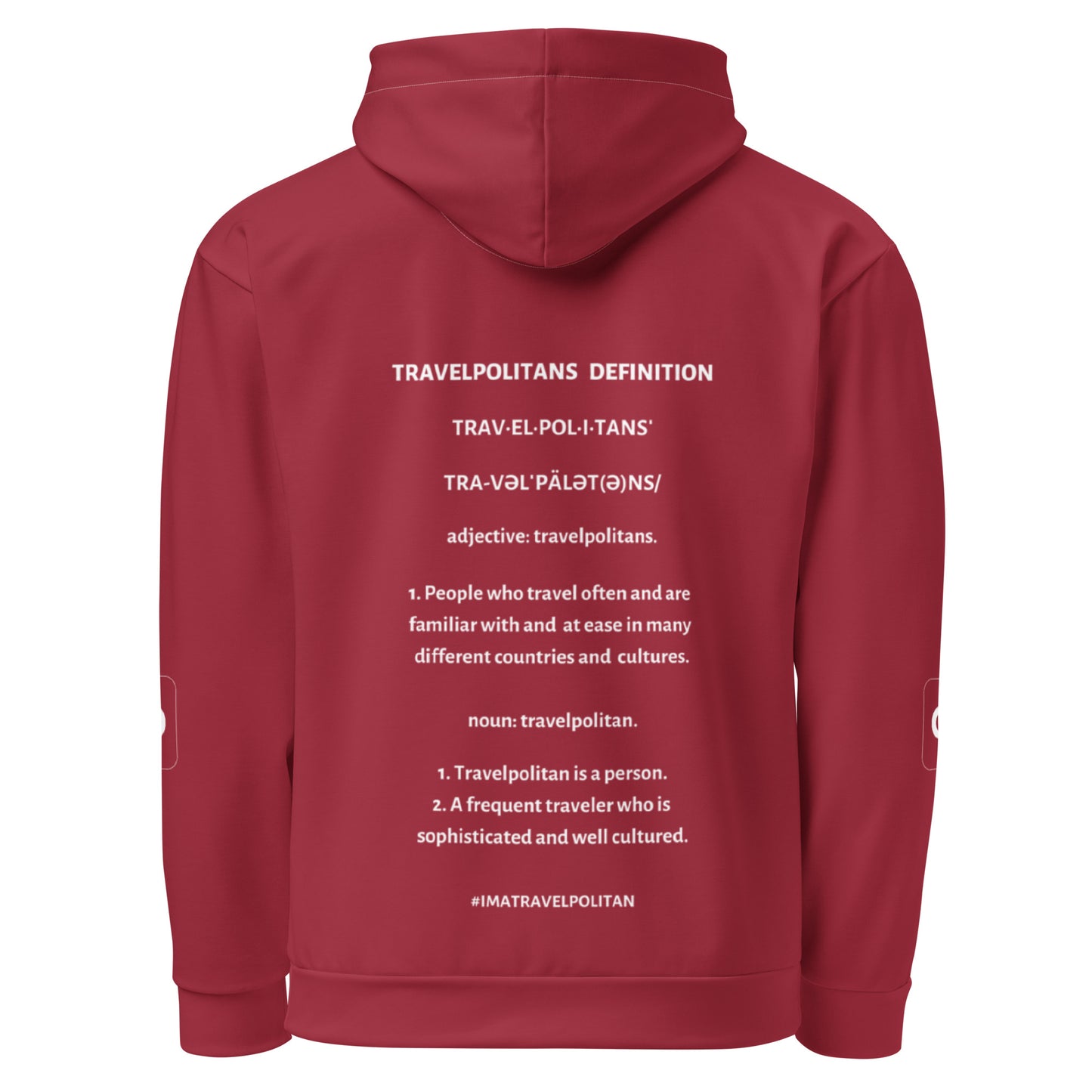 Scarlet Smile Travelpolitans Go Hoodie