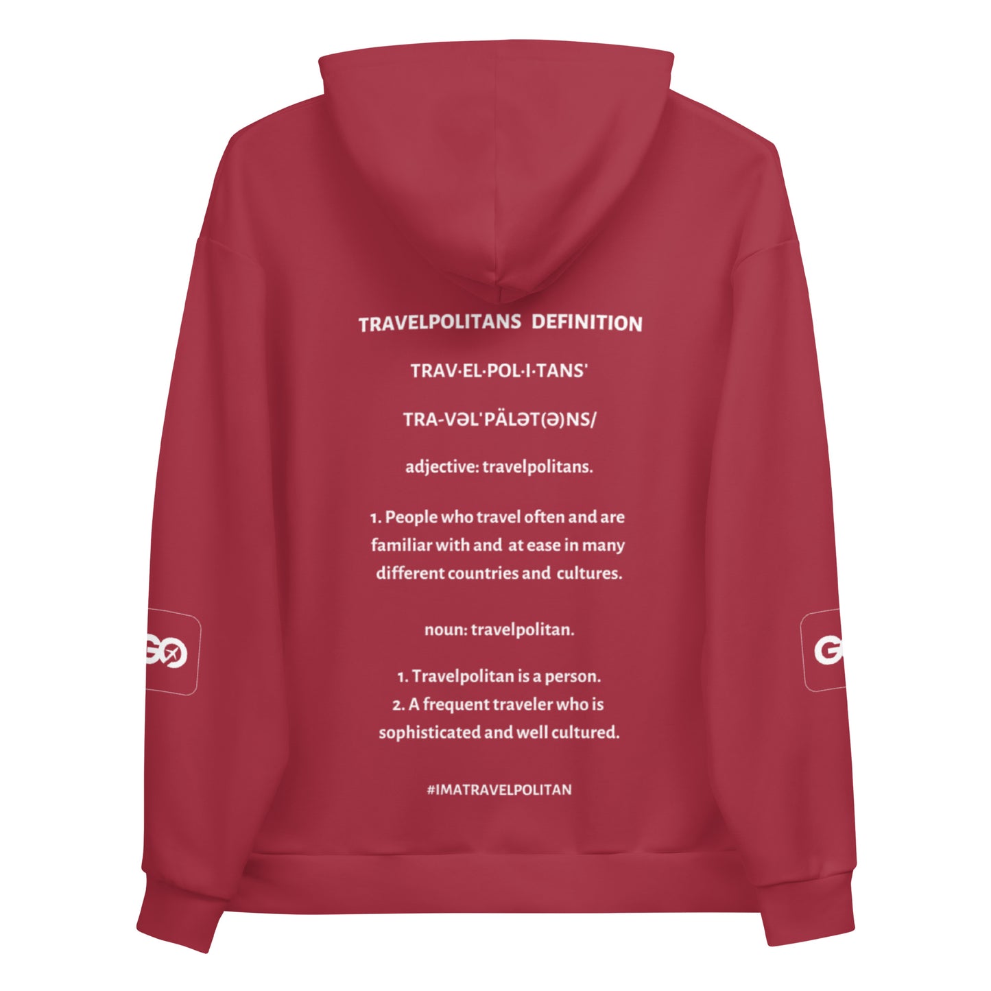 Scarlet Smile Travelpolitans Go Hoodie