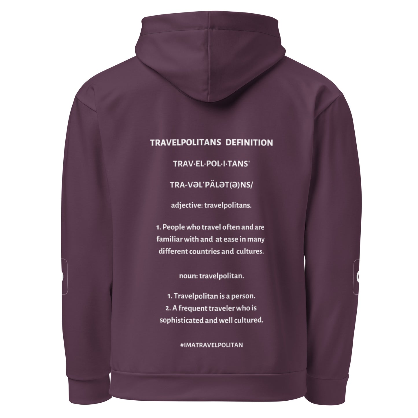 Italian Plum Travelpolitans Go Hoodie