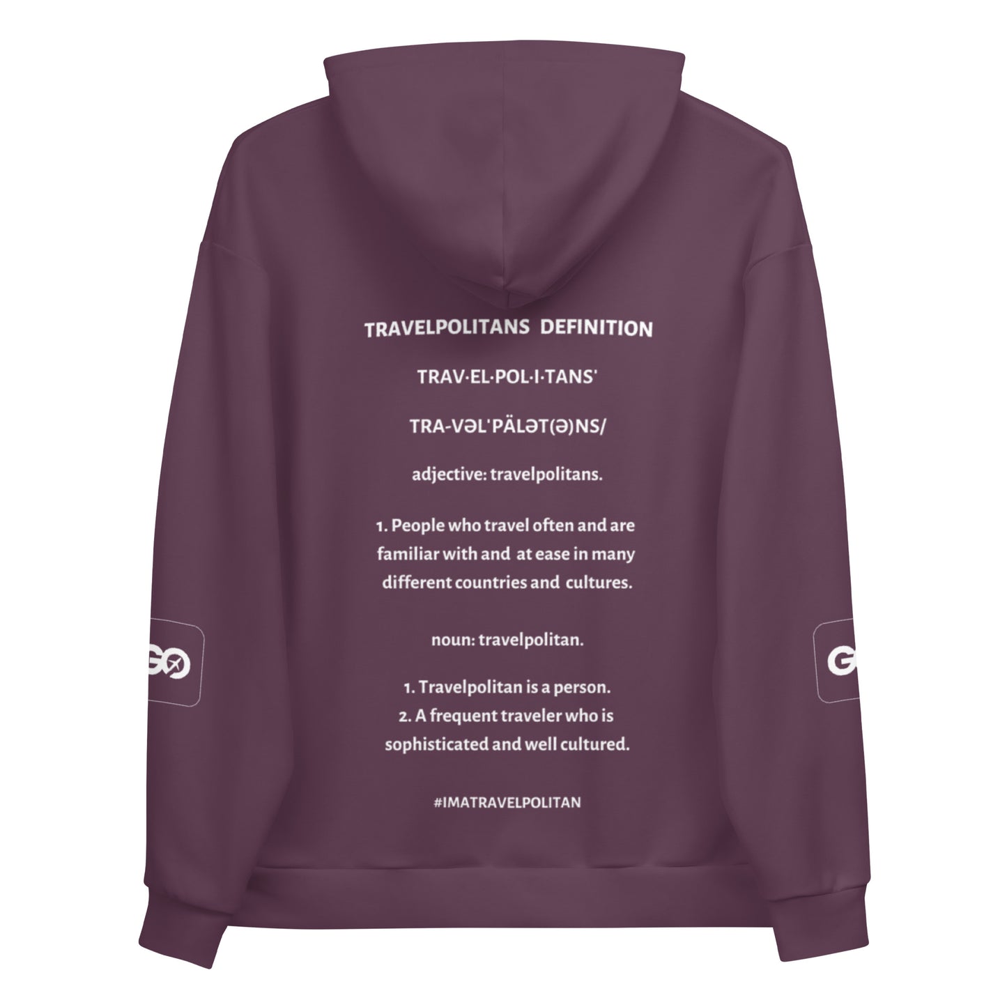 Italian Plum Travelpolitans Go Hoodie