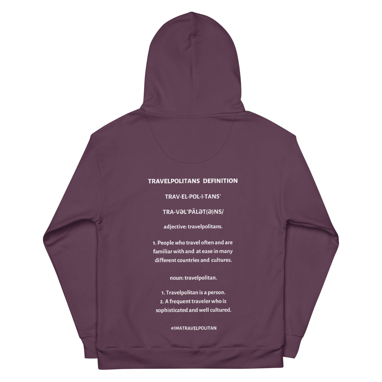 Italian Plum Travelpolitans Go Hoodie