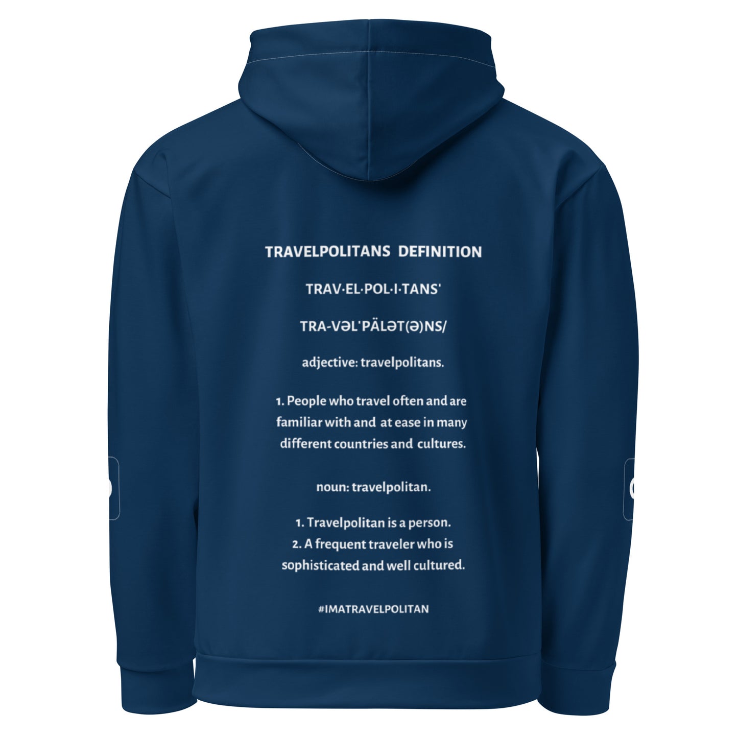 Miami Blue Travelpolitans Go Hoodie