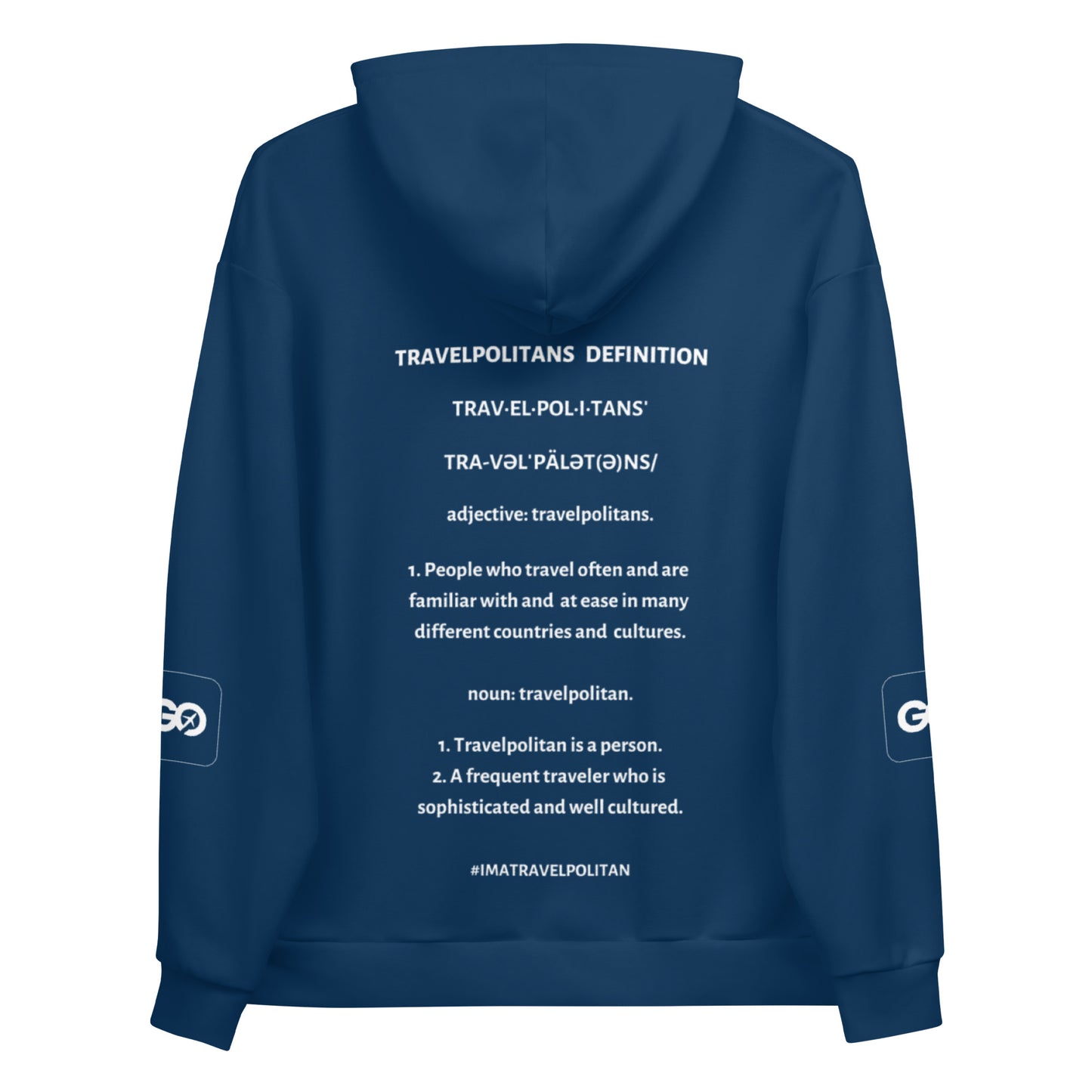 Miami Blue Travelpolitans Go Hoodie