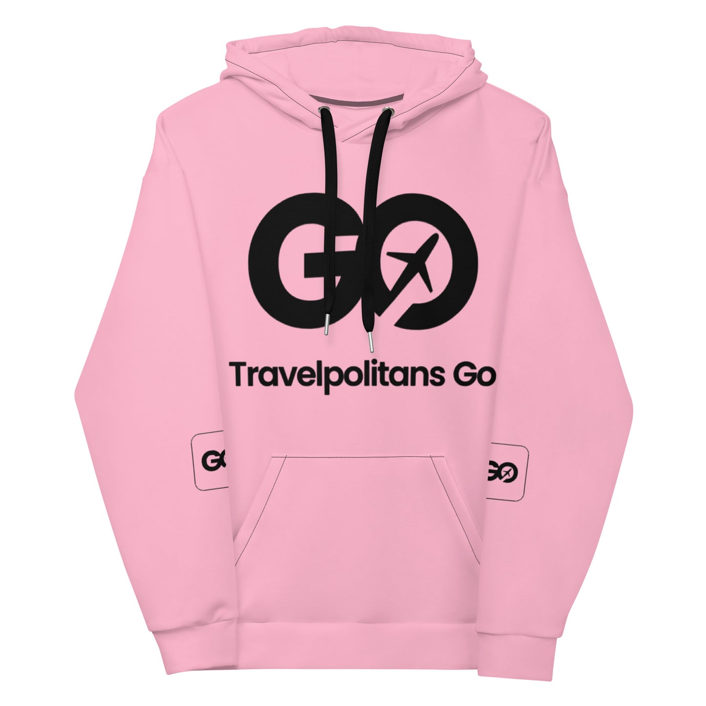 Pink Travelpolitans Go Hoodie