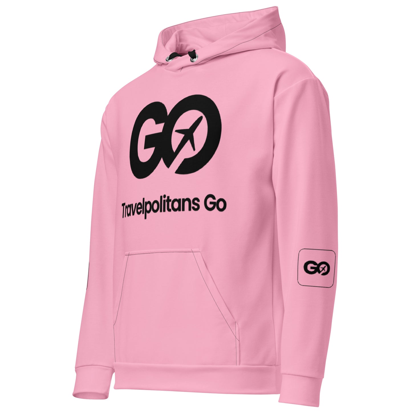 Pink Travelpolitans Go Hoodie