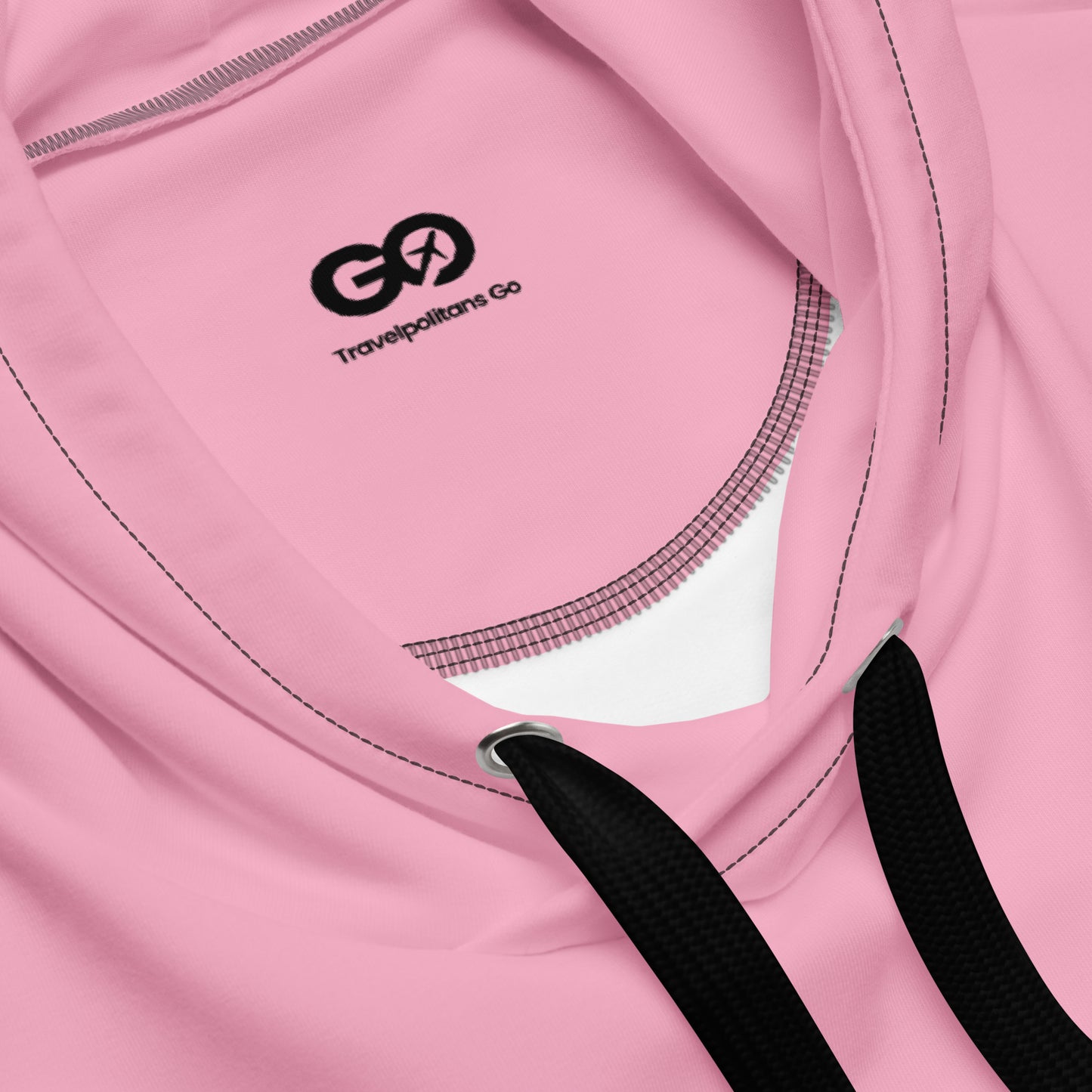 Pink Travelpolitans Go Hoodie