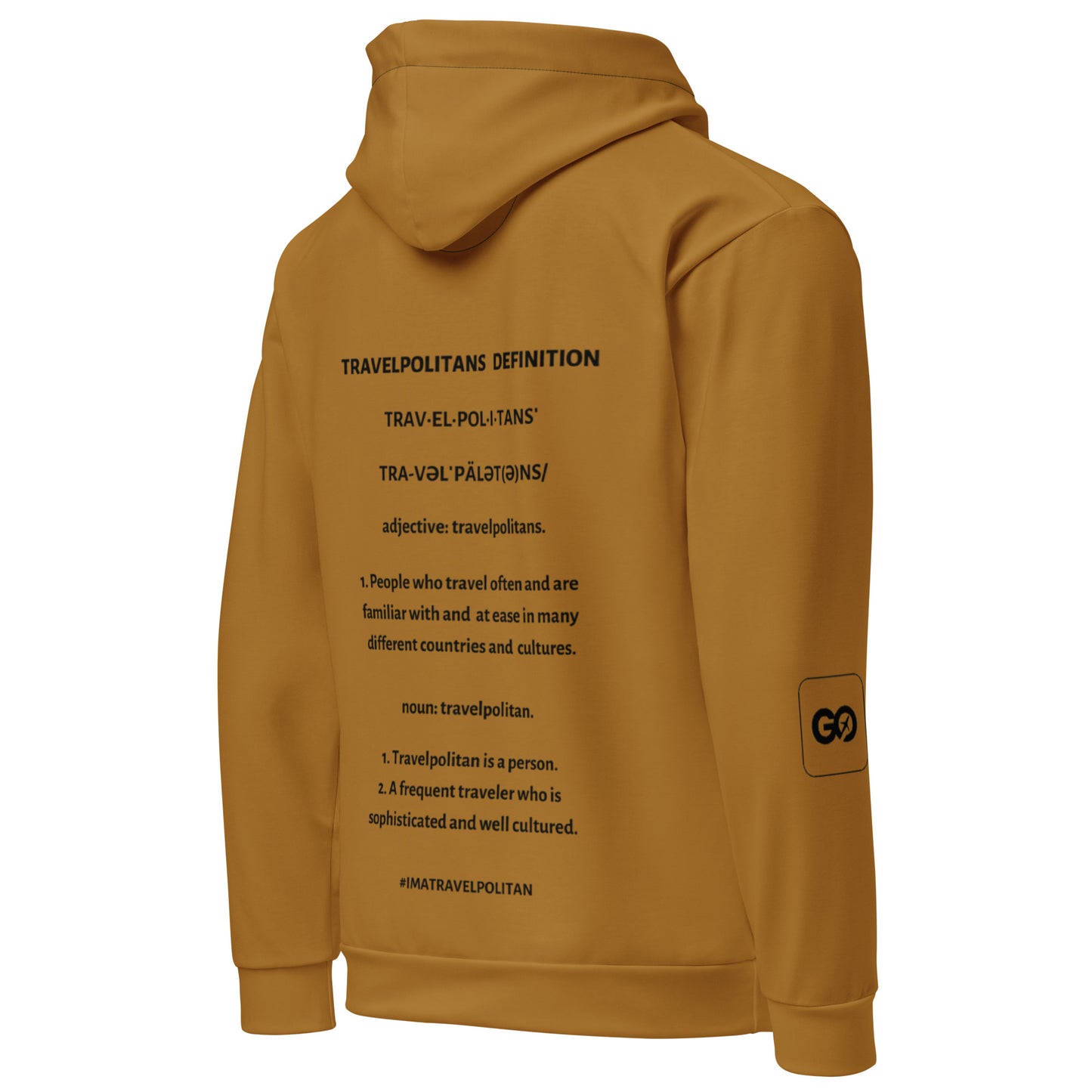 B. Brown Travelpolitans Go Hoodie