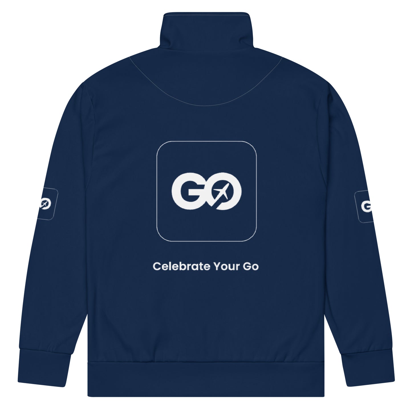 Navy Unisex Track Jacket
