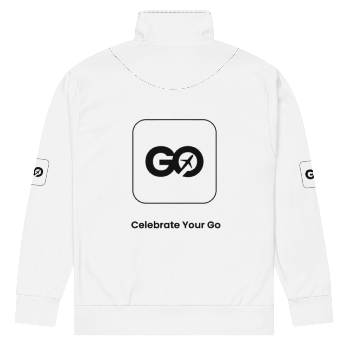 White Unisex Track Jacket