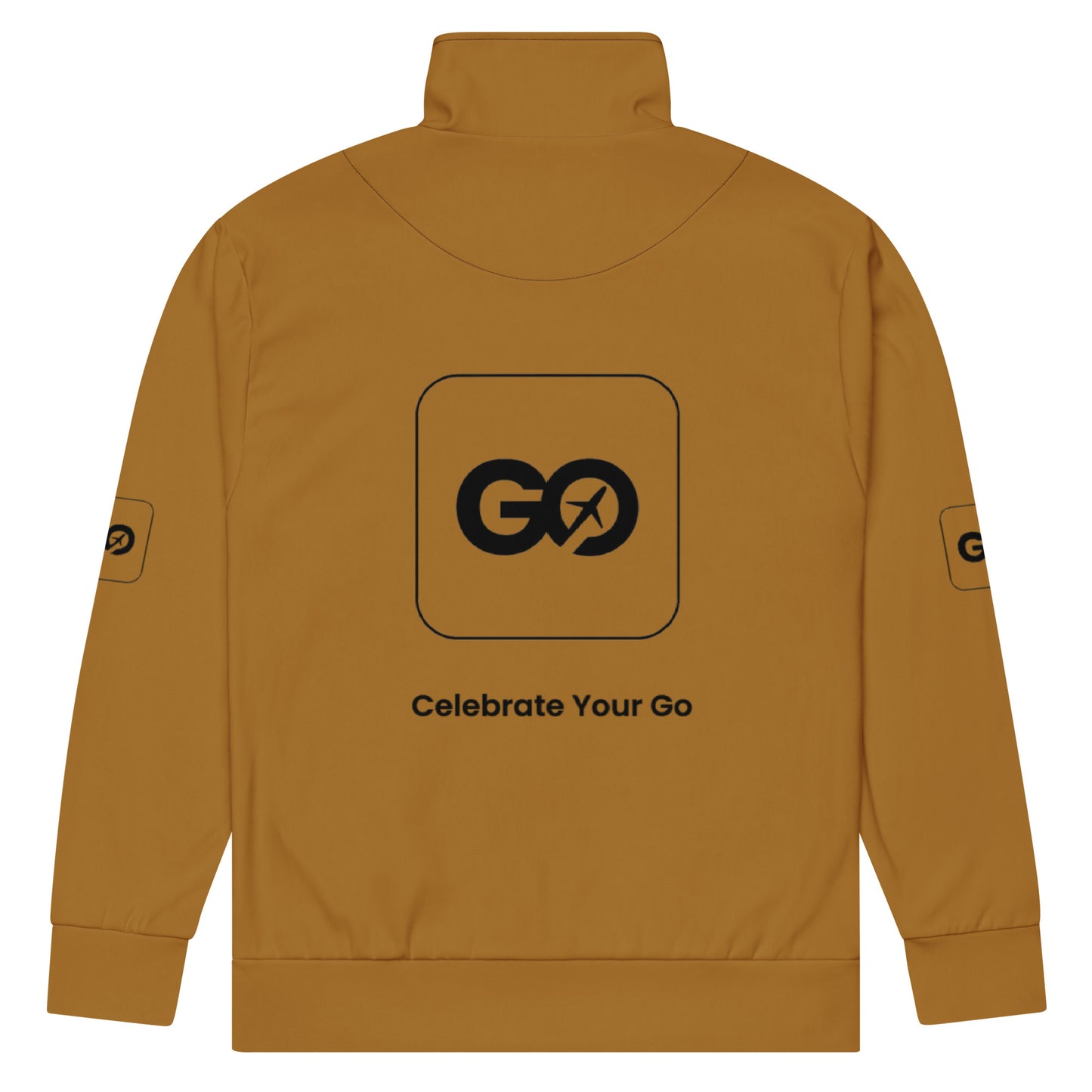B. Brown Unisex Track Jacket