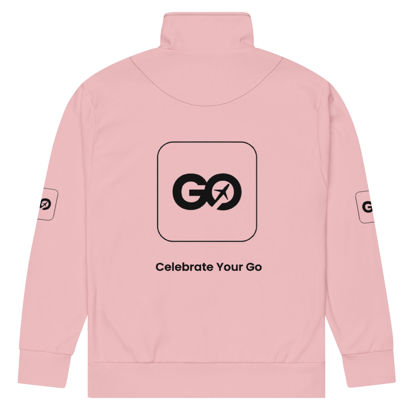 Pink Unisex Track Jacket
