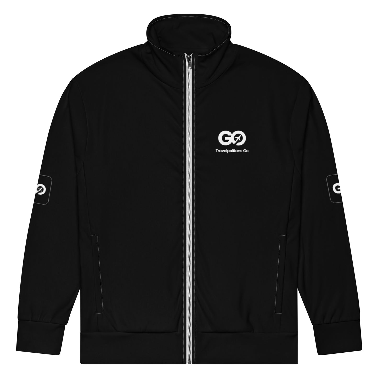 Black Unisex Track Jacket