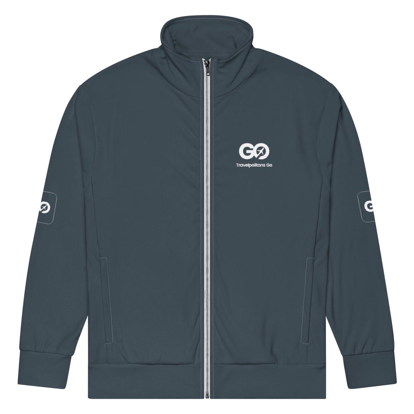 Charcoal Gray Unisex Track Jacket