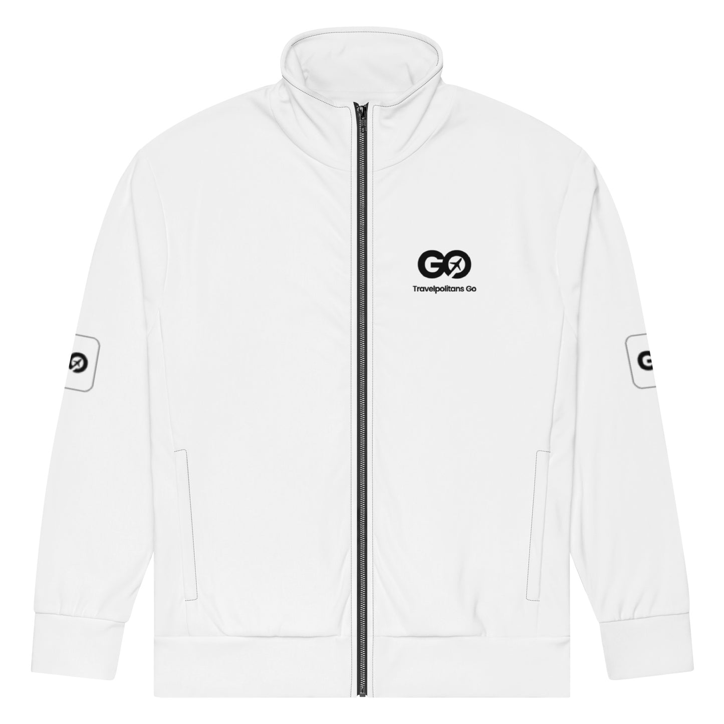 White Unisex Track Jacket
