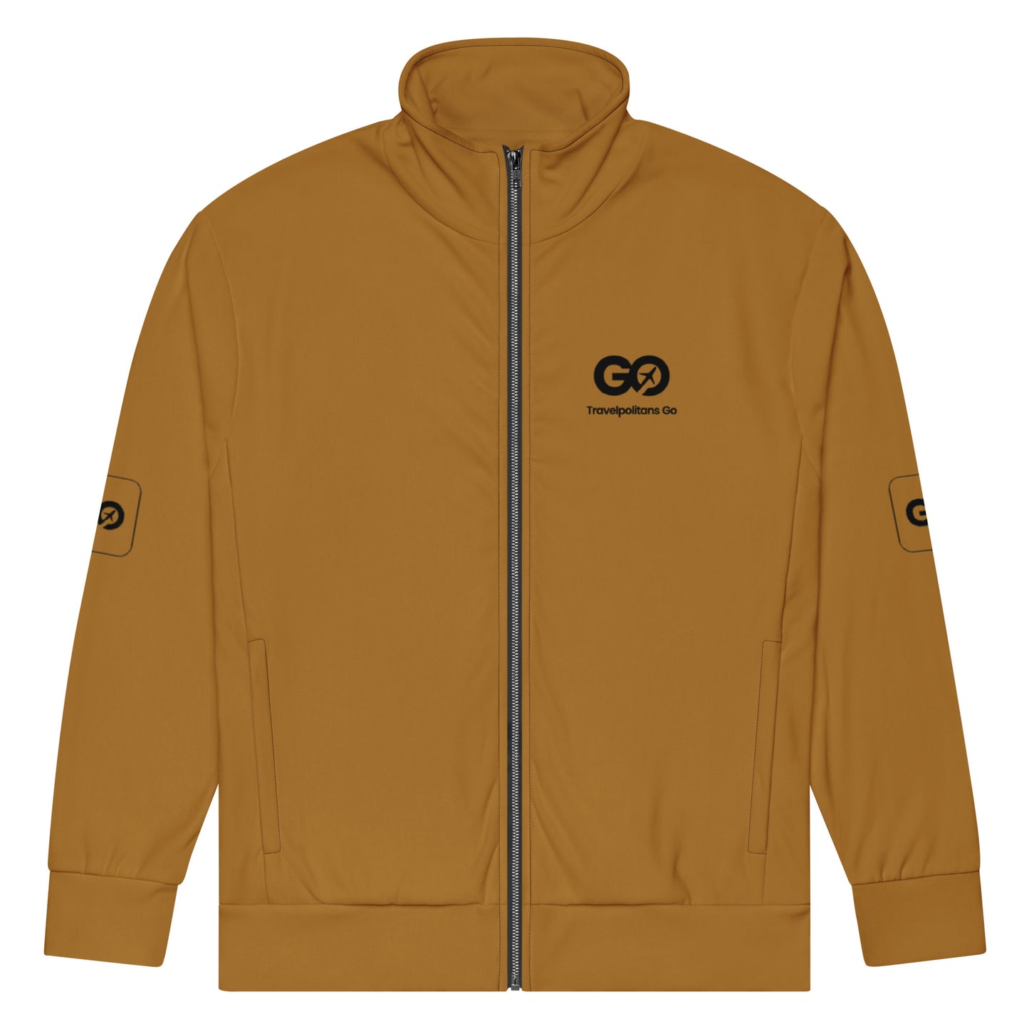 B. Brown Unisex Track Jacket
