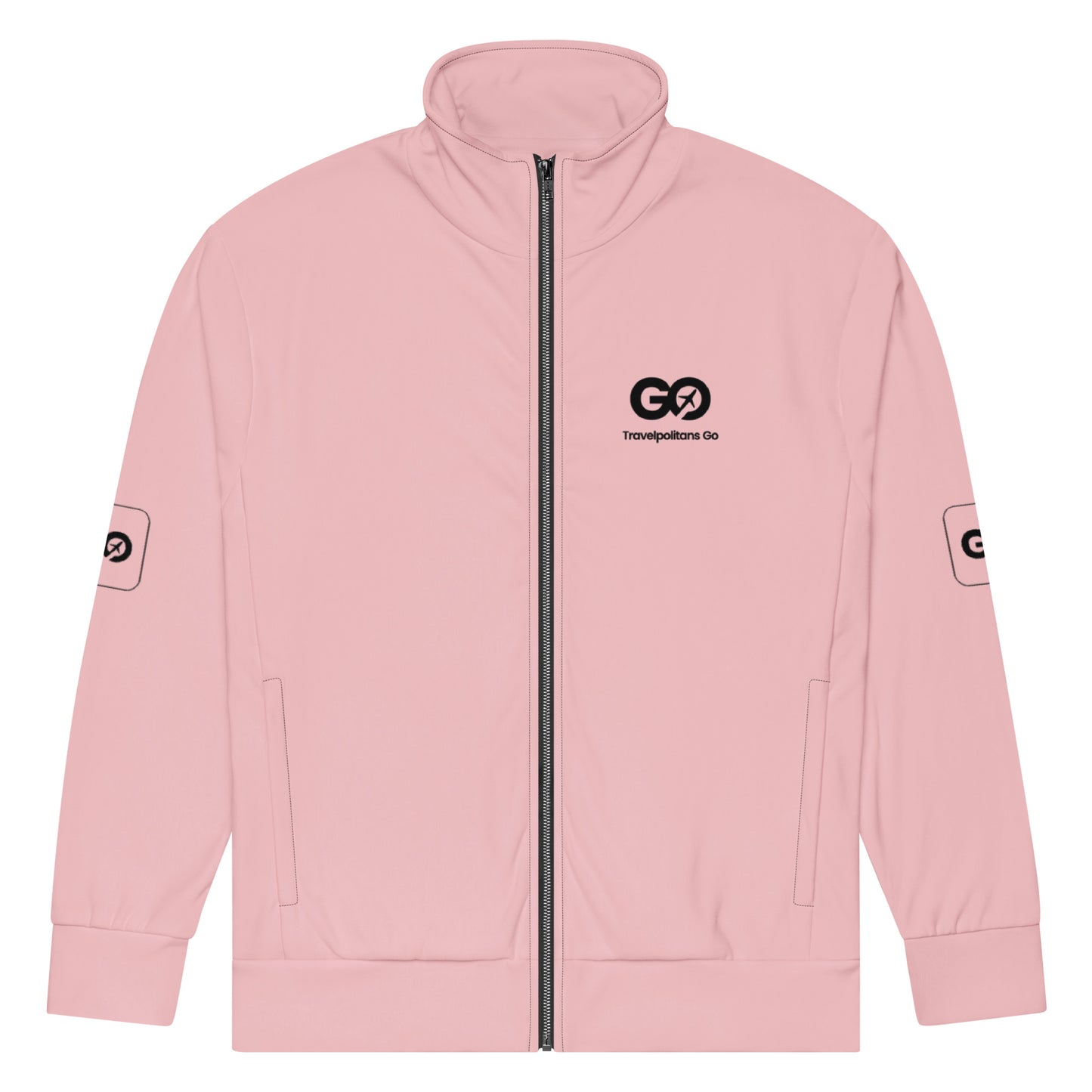 Pink Unisex Track Jacket