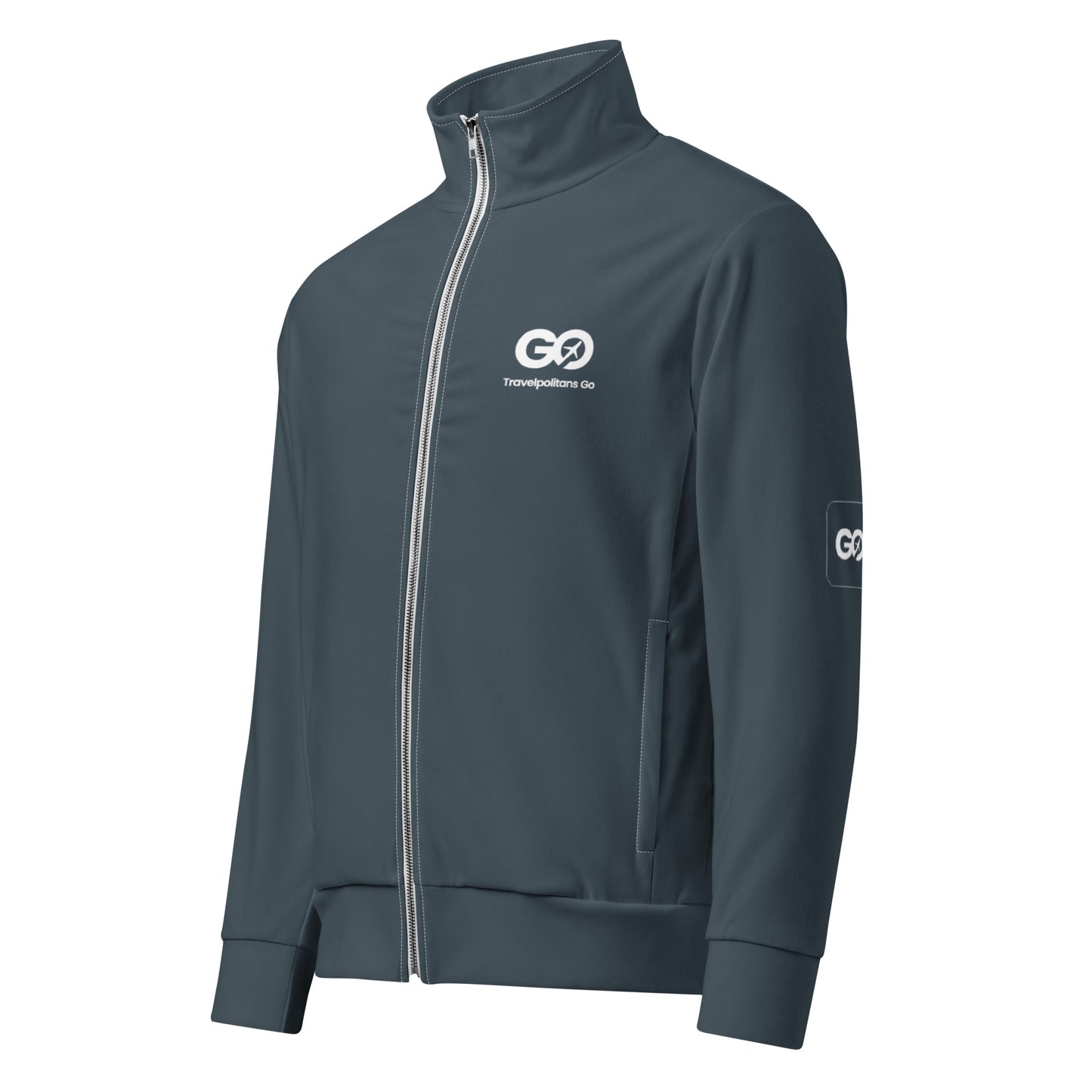 Charcoal Gray Unisex Track Jacket