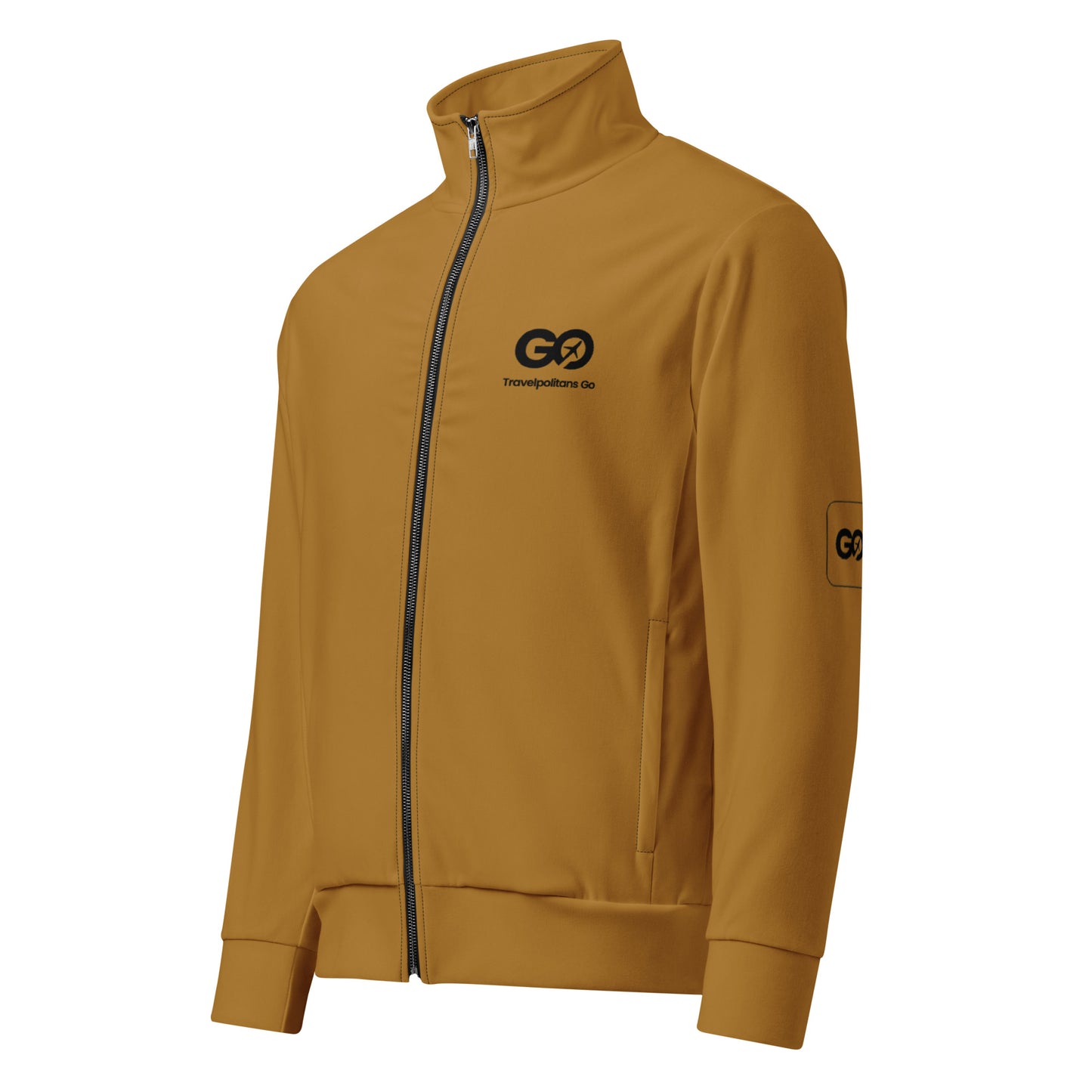 B. Brown Unisex Track Jacket