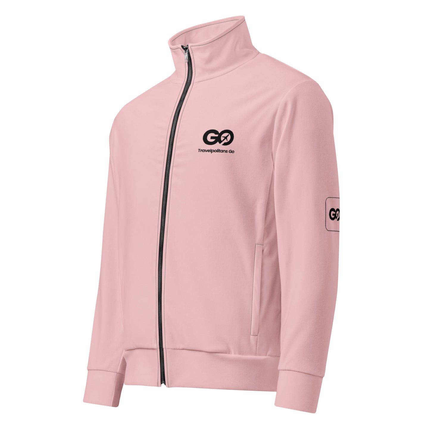 Pink Unisex Track Jacket