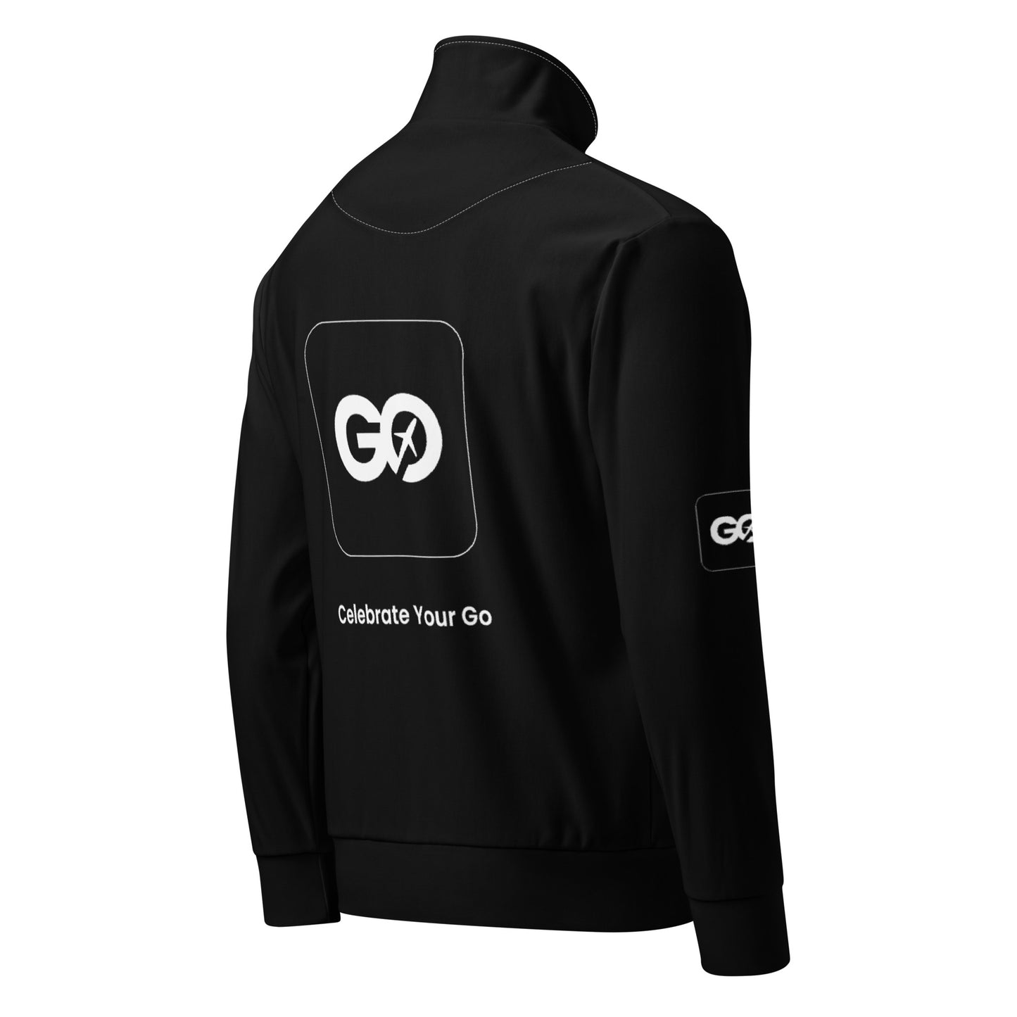 Black Unisex Track Jacket