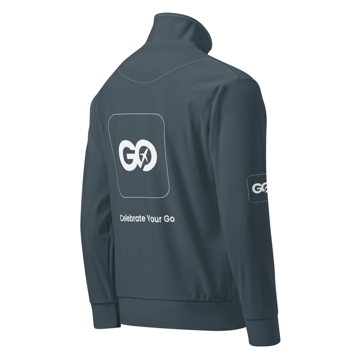 Charcoal Gray Unisex Track Jacket