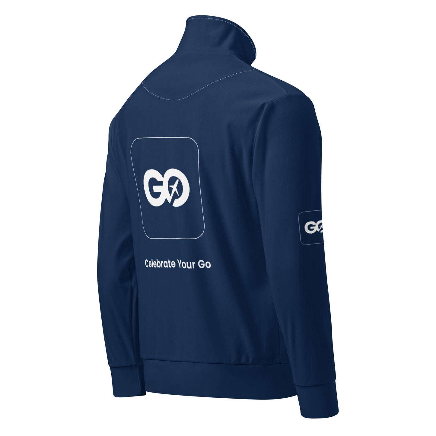 Navy Unisex Track Jacket