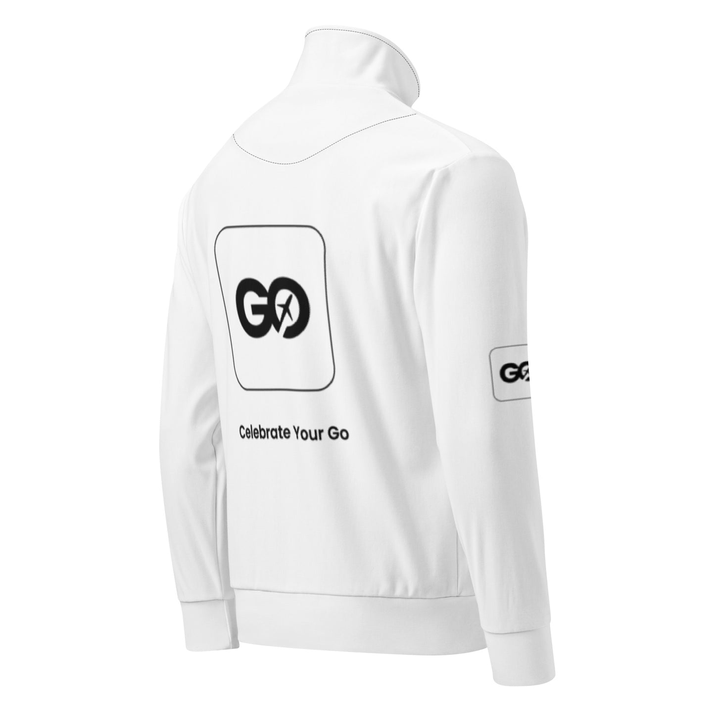 White Unisex Track Jacket