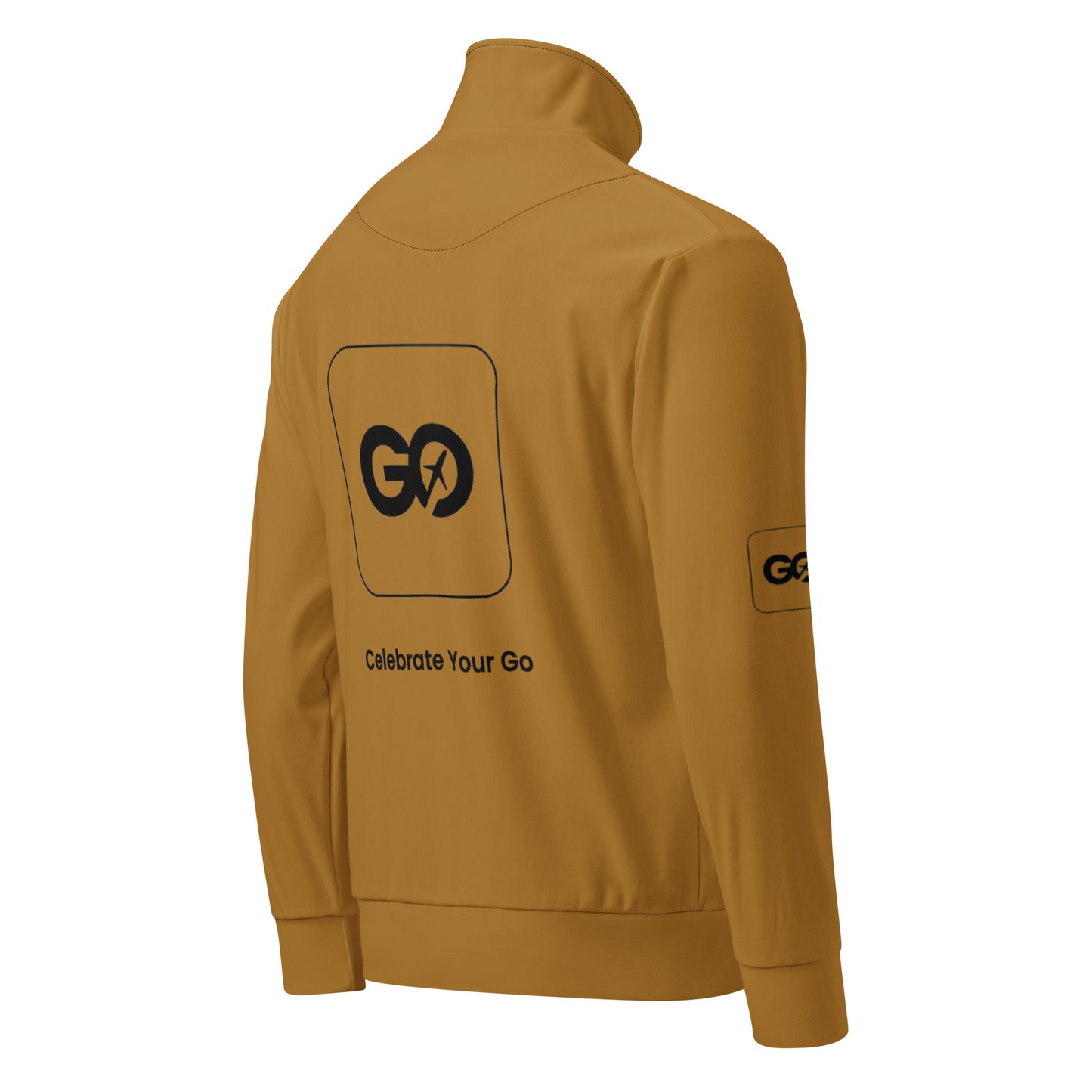 B. Brown Unisex Track Jacket