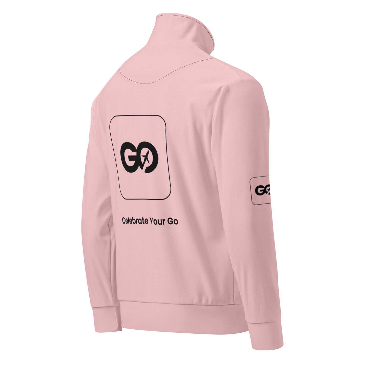 Pink Unisex Track Jacket