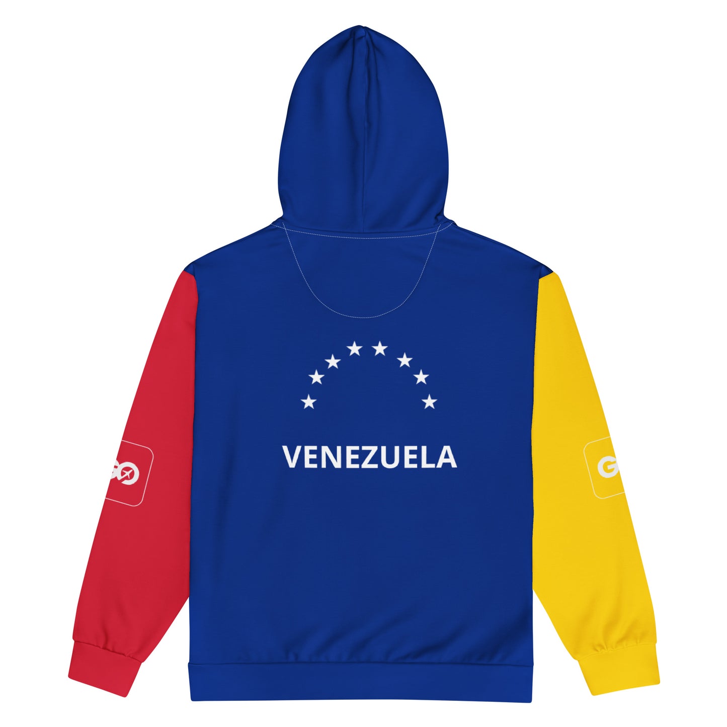 Venezuelan Unisex Zip Hoodie