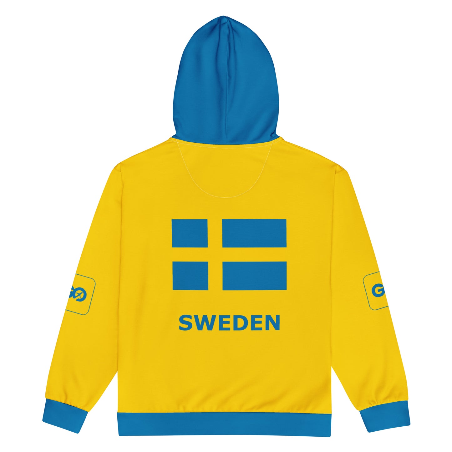 Swedish Unisex Zip Hoodie