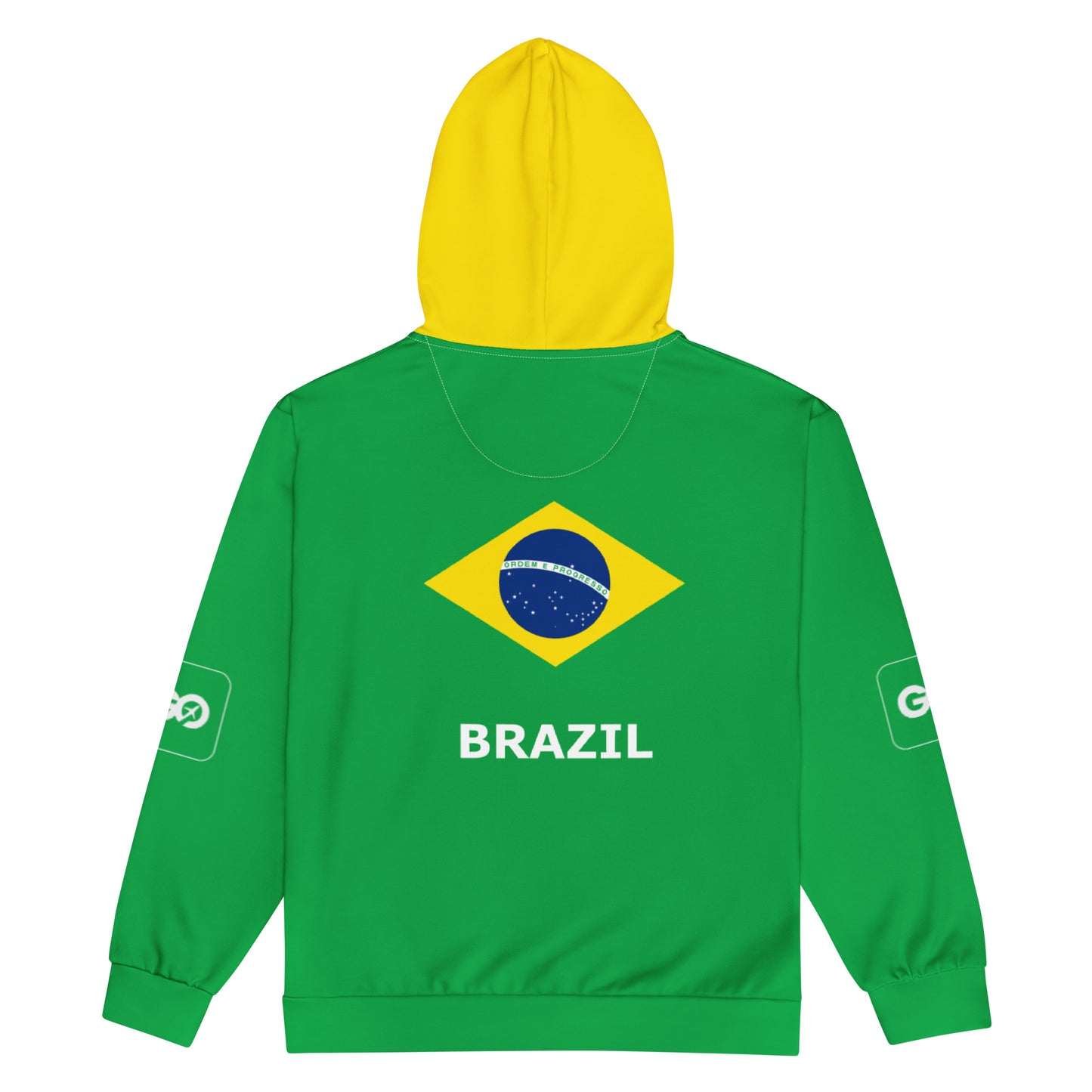 Brazilian Unisex Zip Hoodie