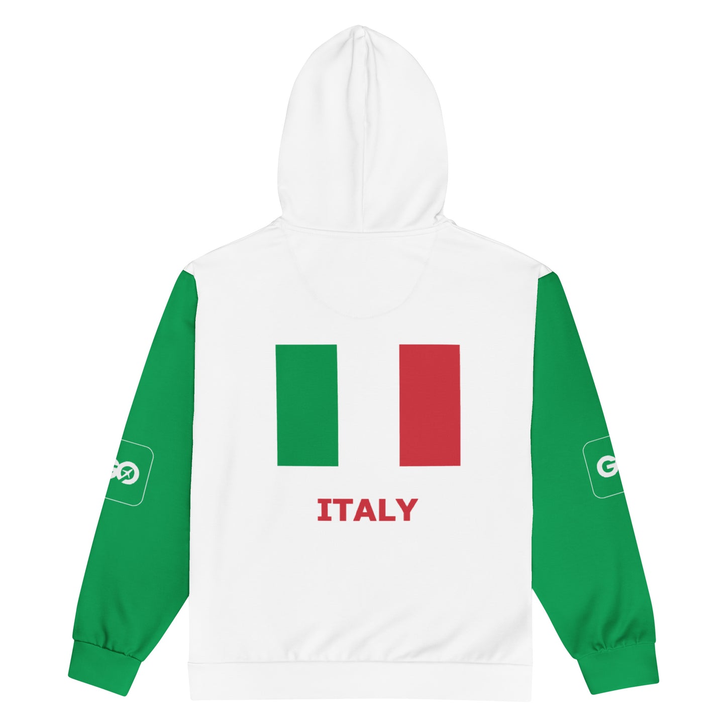 Italy Unisex Zip Hoodie
