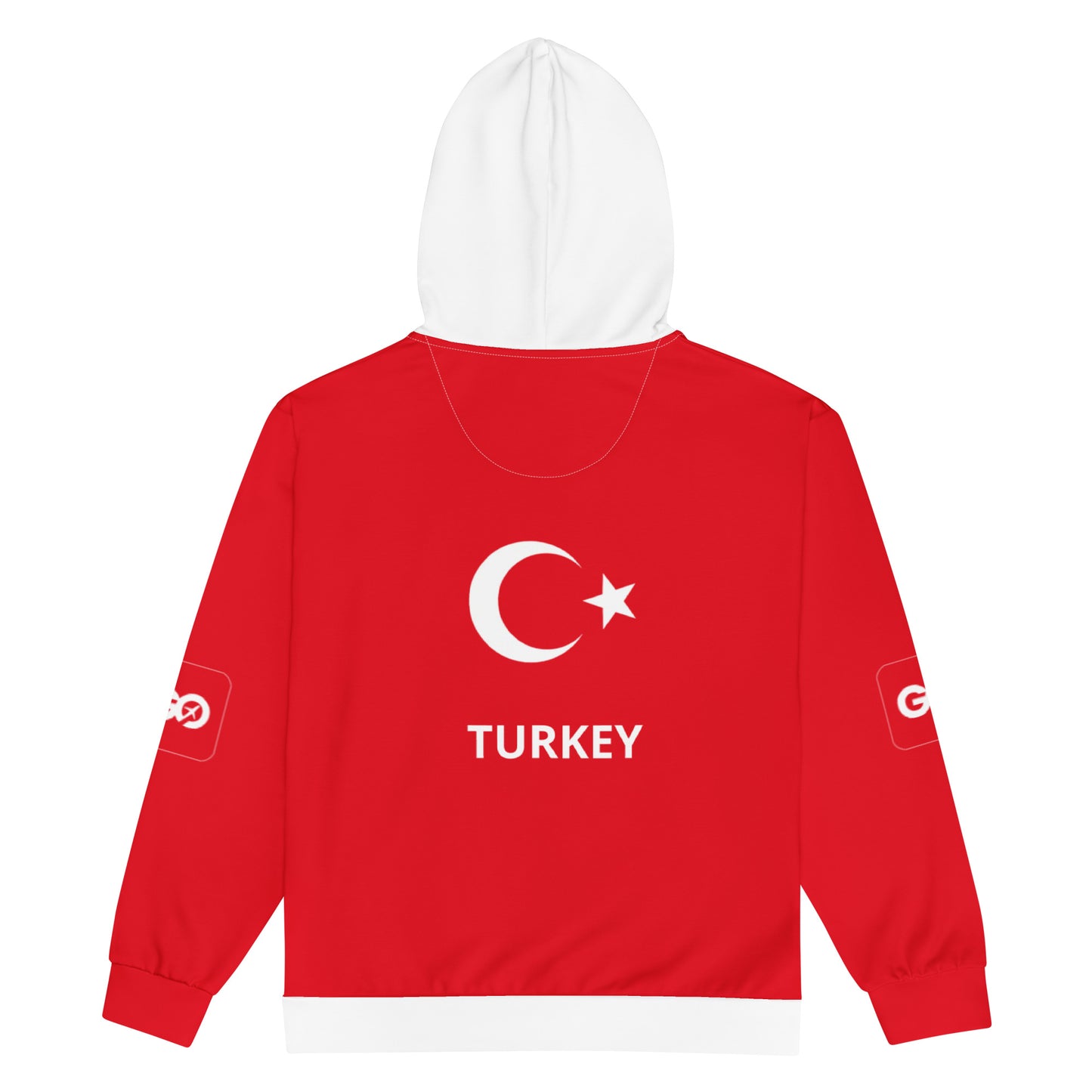 Turkey Unisex Zipp Hoodie