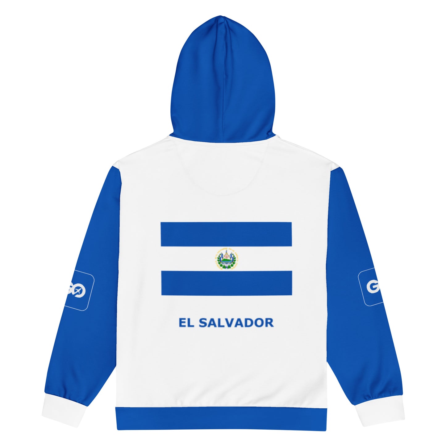 El Salvador Unisex Zip Hoodie