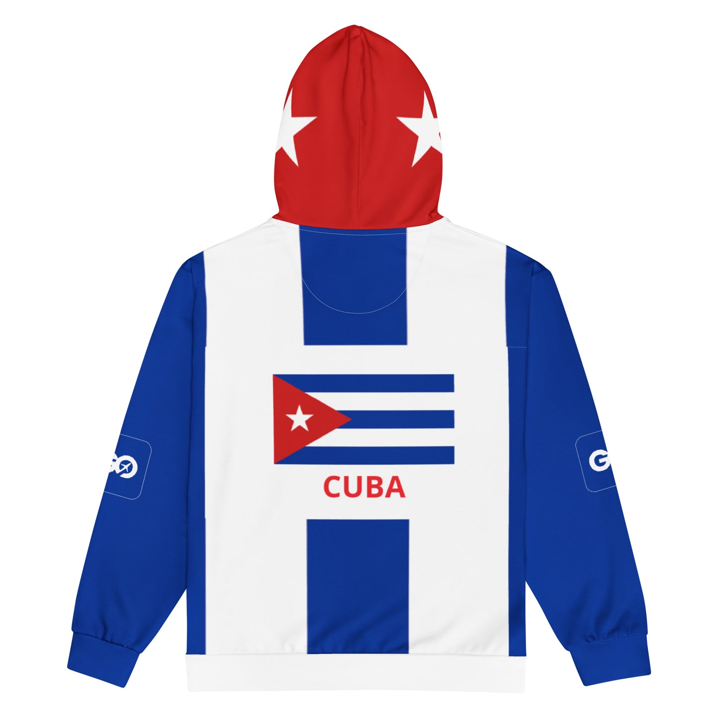 Cuba Unisex Zip Hoodie