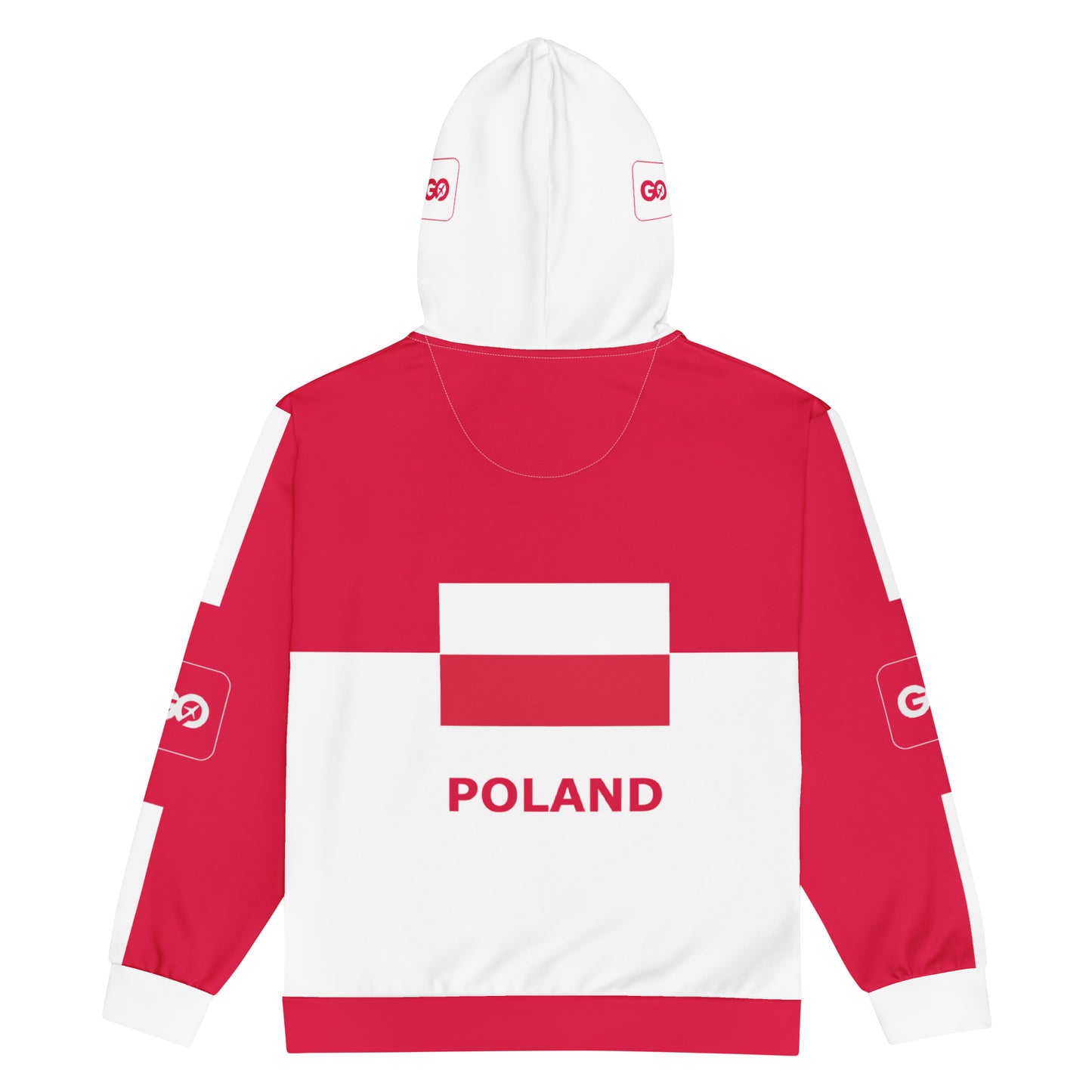 Poland Unisex Zip Hoodie