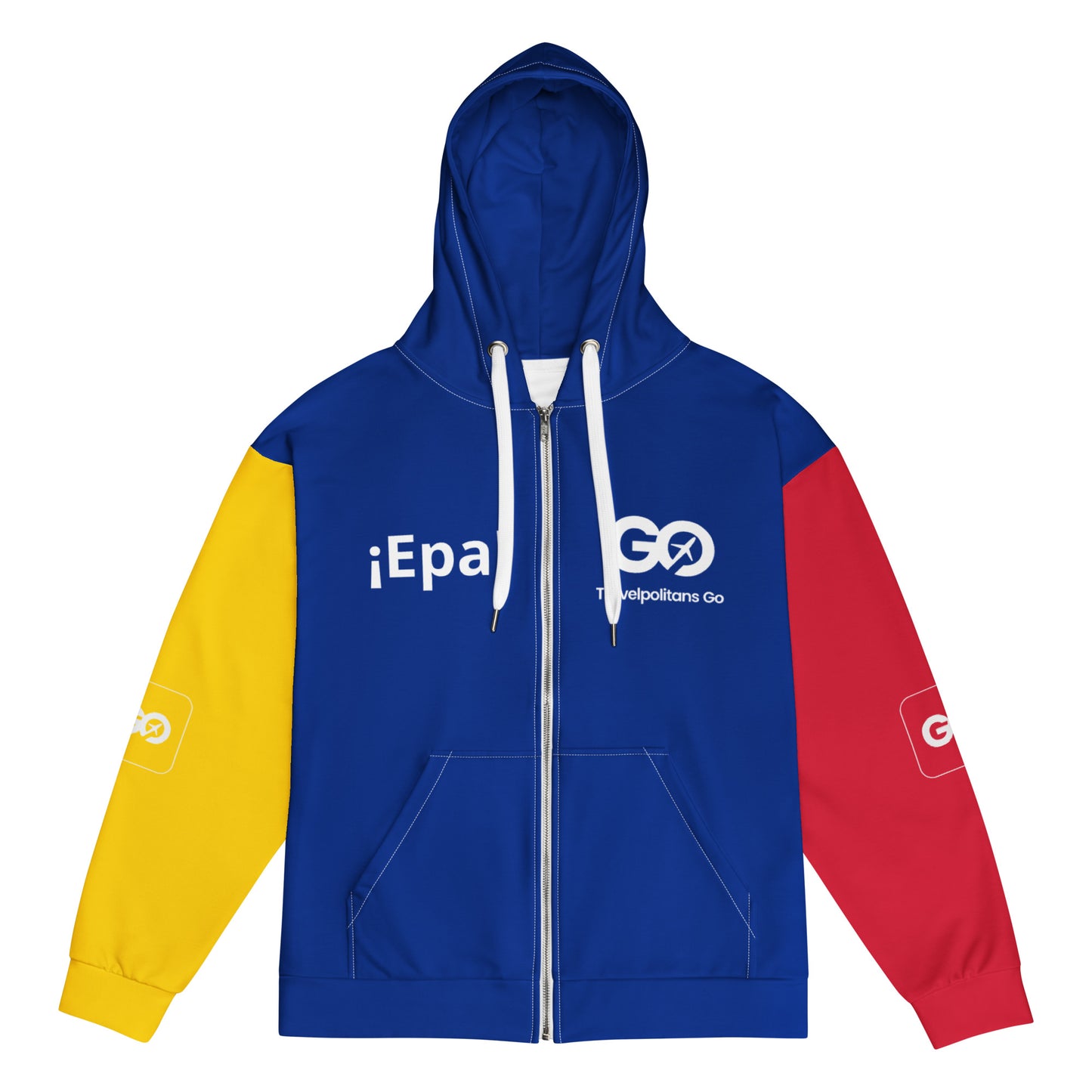 Venezuelan Unisex Zip Hoodie