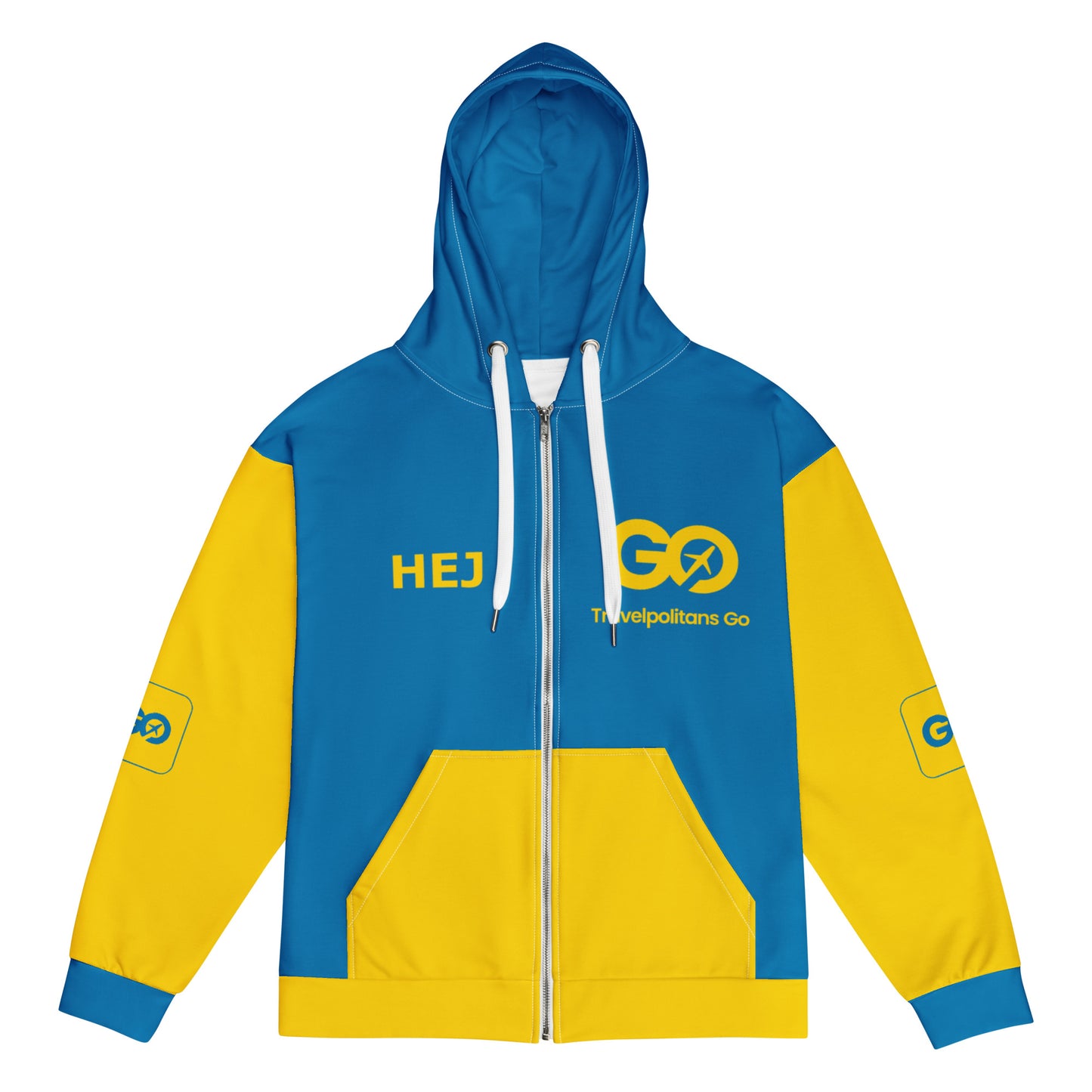 Swedish Unisex Zip Hoodie