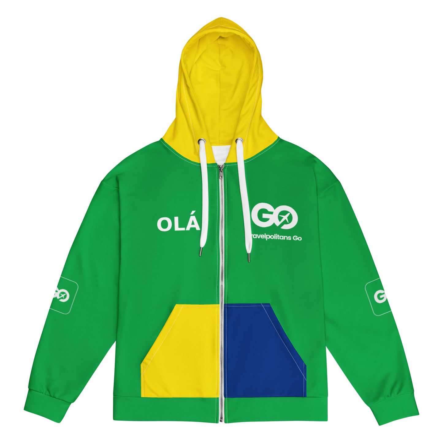 Brazilian Unisex Zip Hoodie