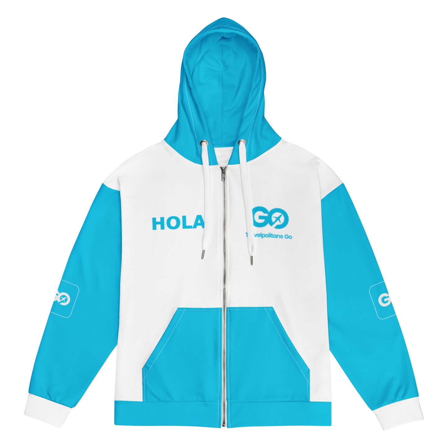 Honduras Unisex Zip Hoodie